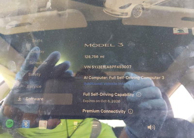 2023 Tesla Model 3 Rear-wheel Drive, uszkodzenie: Lewy tył, Iaai lot 46177945, zdjęcie 15 z 21