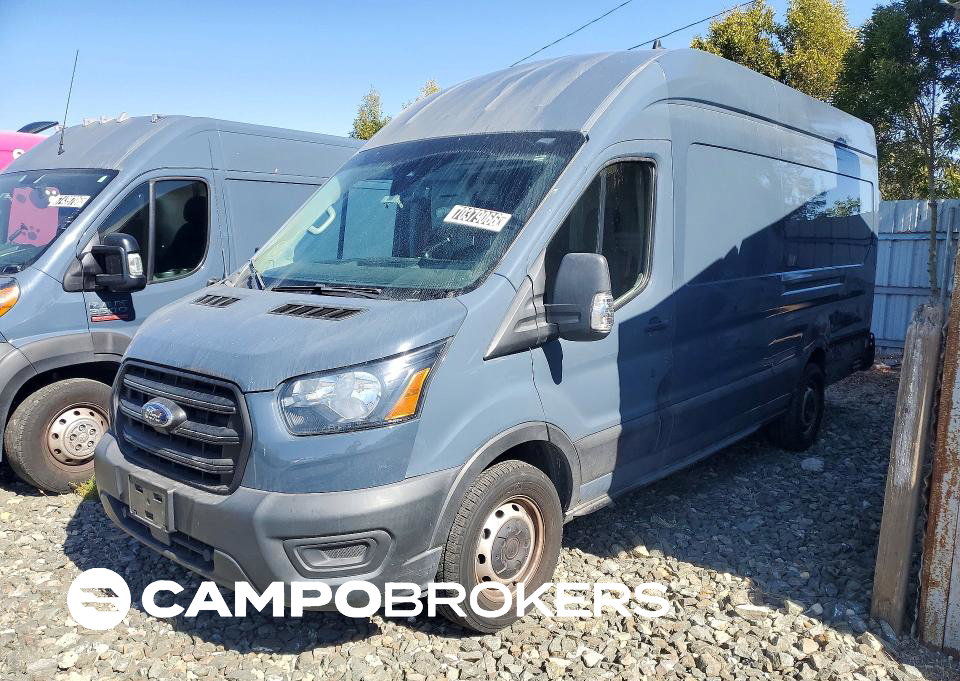 2020 Ford Transit 250 Delivery Van, daño Techo, Copart lote 70379066