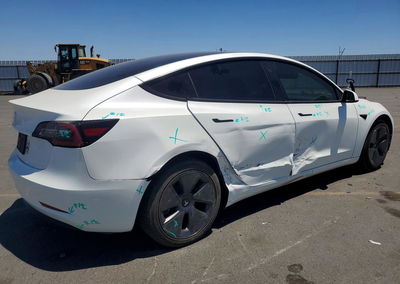 2023 Tesla Model 3, daño Lateral, Copart lote 60559756, foto 3 de 14