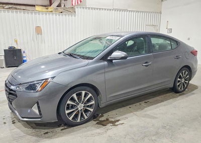 2019 Hyundai Elantra Sel, daño Frontal, Copart lote 71354366