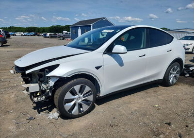 2023 Tesla Model Y, daño Frontal, Copart lote 61784056