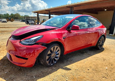 2023 Tesla Model Y, daño Frontal, Copart lote 67270466