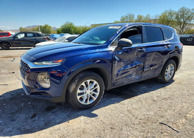 2019 Hyundai Santa Fe Se, пошкодження: Бік, Copart лот 70363166