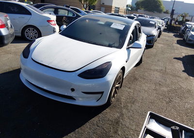 2023 Tesla Model 3 Rear-wheel Drive, uszkodzenie: Lewy tył, Iaai lot 46177945, zdjęcie 2 z 21
