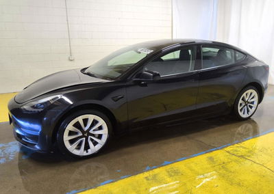 2022 Tesla Model 3, daño Abolladuras/rayones menores, Copart lote 73608486