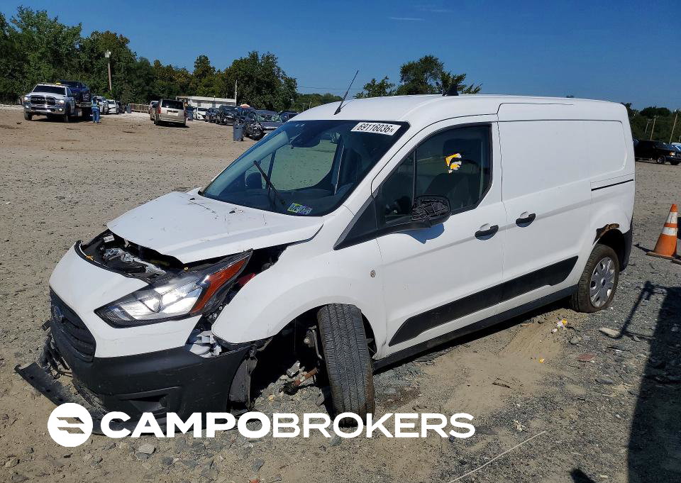 2022 Ford Transit Connect Xl, uszkodzenie: Przód, Copart lot 69116036