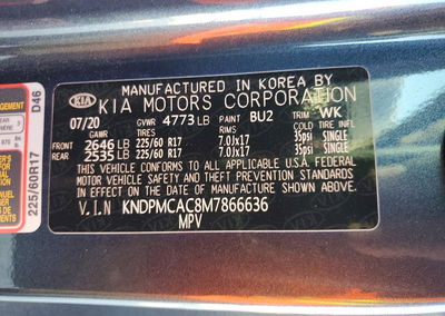 2021 Kia Sportage Lx, Rear End damage, Copart lot 67674756, photo 13 of 15