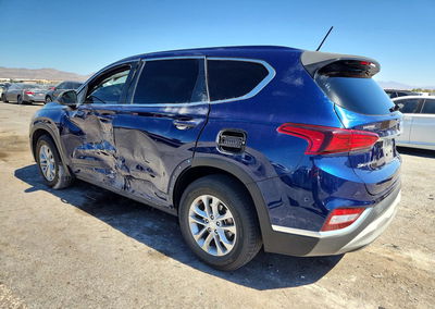 2019 Hyundai Santa Fe Se, daño Lateral, Copart lote 70363166, foto 2 de 16