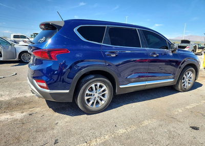 2019 Hyundai Santa Fe Se, daño Lateral, Copart lote 70363166, foto 3 de 16