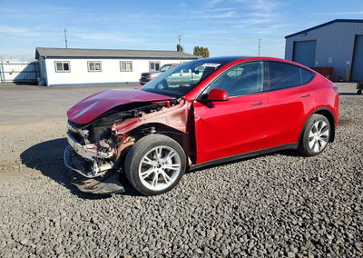 2023 Tesla Model Y, Front End damage, Copart lot 72447426