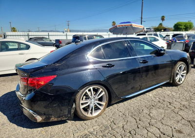 2019 Acura Tlx Technology, daño Lateral, Copart lote 69901586, foto 3 de 12