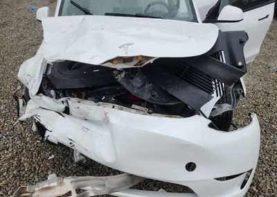 2023 Tesla Model Y, Front End damage, Copart lot 90444325, photo 12 of 15