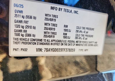 2026 Tesla Model Y, uszkodzenie: Przód, Copart lot 71455916, zdjęcie 13 z 15