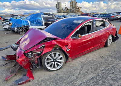 2019 Tesla Model 3, daño Frontal, Copart lote 73364376