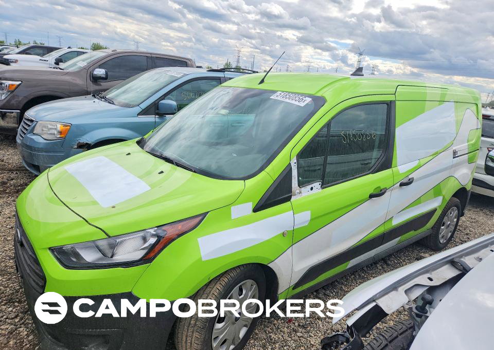 2021 Ford Transit Connect Xl Delivery Van, uszkodzenie: Przód, Copart lot 51850856