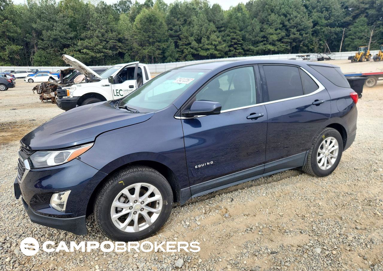 2019 Chevrolet Equinox Lt, uszkodzenie: Przód, Copart lot 72421226
