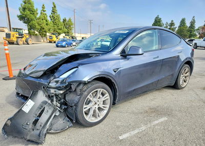 2023 Tesla Model Y, daño Frontal, Copart lote 68827656