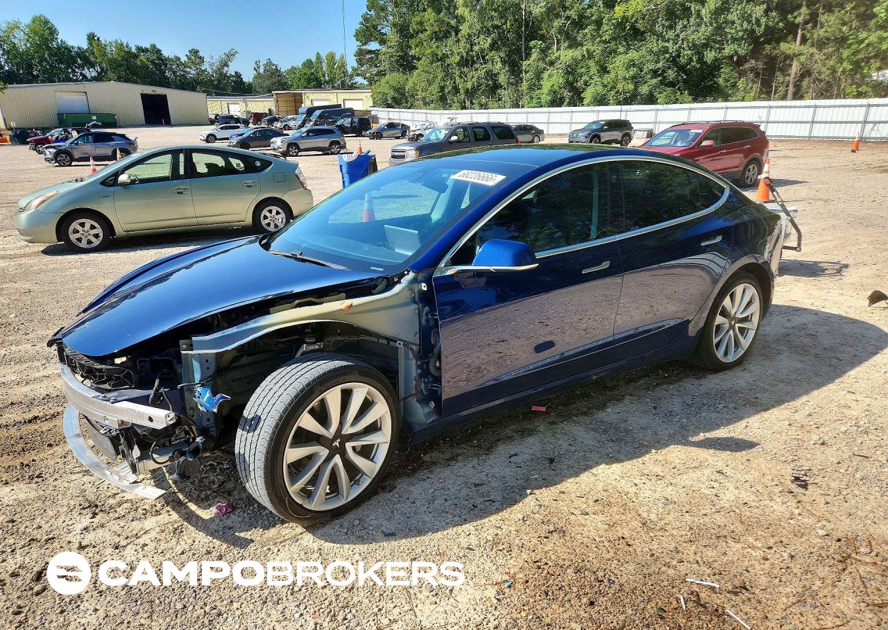 2019 Tesla Model 3, uszkodzenie: Przód, Copart lot 68226666
