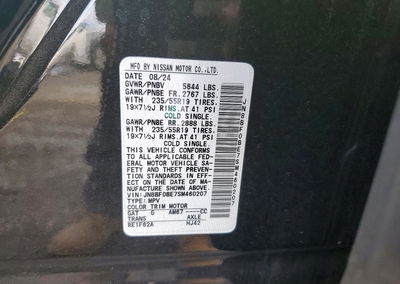 2025 Nissan Ariya Evolve+, Front End damage, Copart lot 72705876, photo 13 of 13