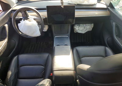 2022 Tesla Model Y, daño Frontal, Copart lote 68911546, foto 8 de 12