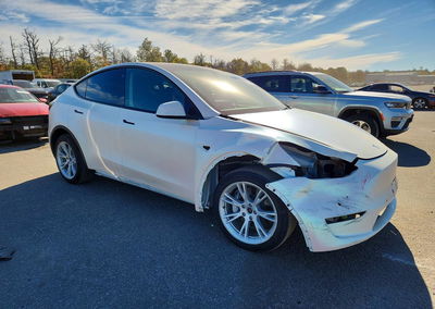 2021 Tesla Model Y, Front End damage, Copart lot 73363726, photo 4 of 13