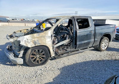 2022 Chevrolet Silverado K1500 Custom, daño Incendio, Copart lote 75605015