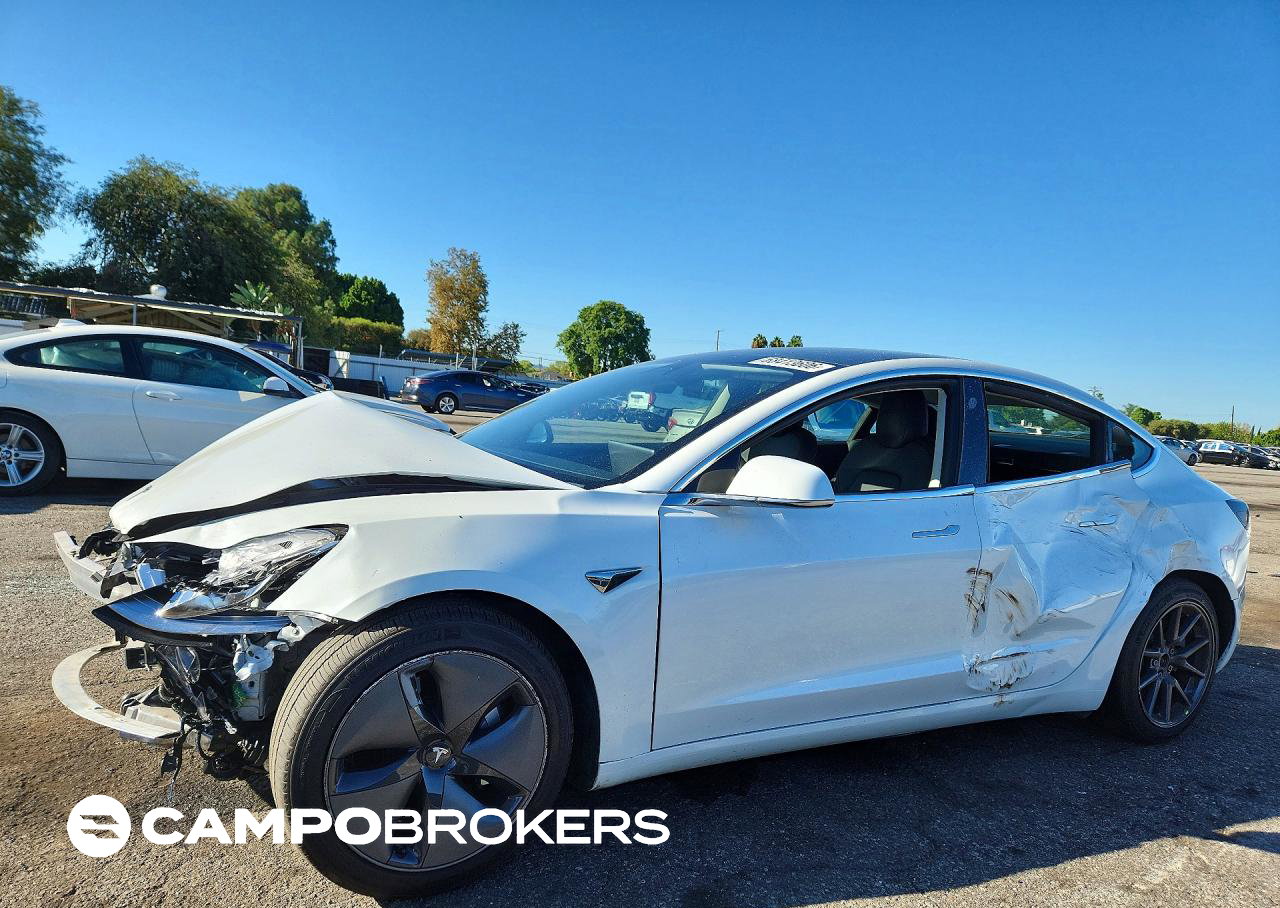 2019 Tesla Model 3, пошкодження: Передня частина, Copart лот 68413606