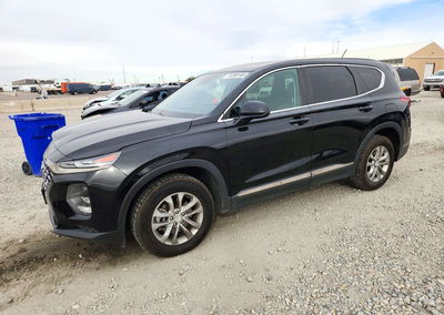 2019 Hyundai Santa Fe Se, daño Frontal, Copart lote 74200146