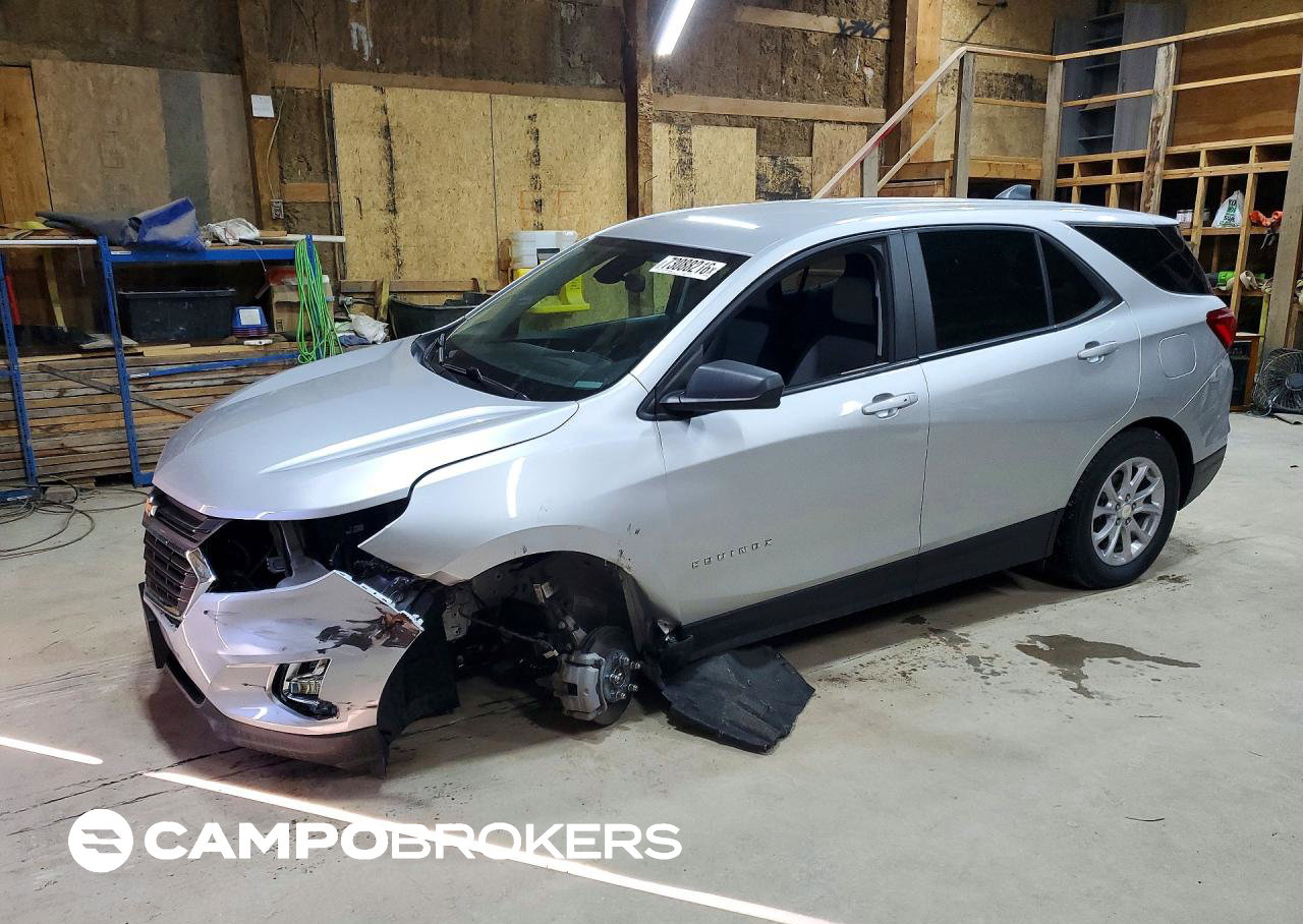 2021 Chevrolet Equinox Ls, daño Frontal, Copart lote 73088216