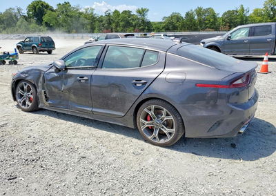 2020 Kia Stinger Gt1, daño Lateral, Copart lote 62448696, foto 2 de 12