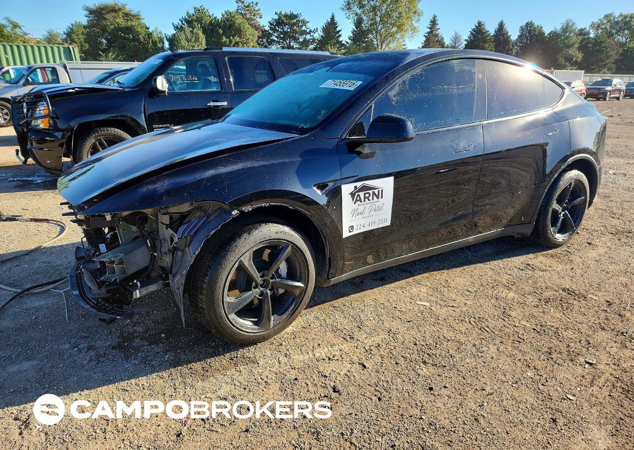 2026 Tesla Model Y, uszkodzenie: Przód, Copart lot 71455916
