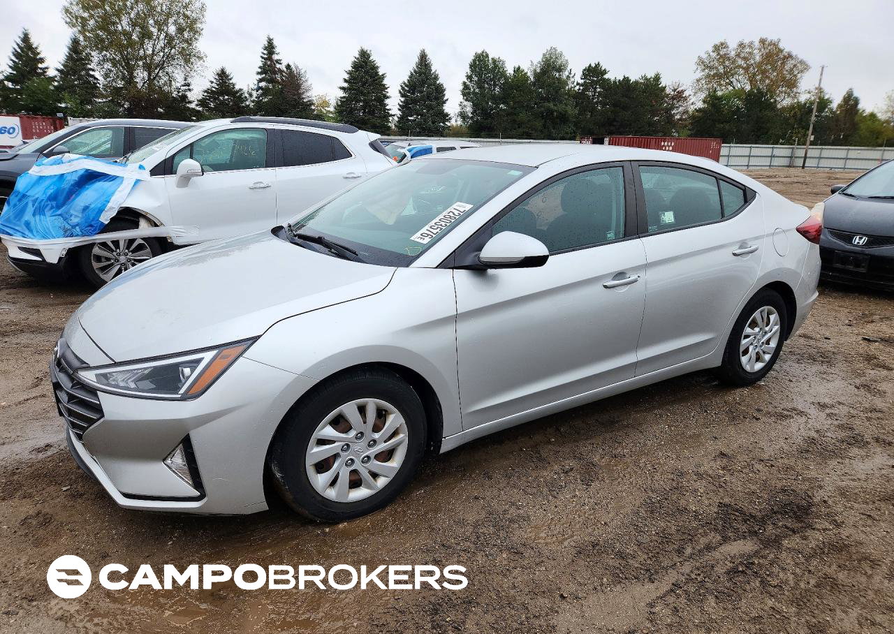 2019 Hyundai Elantra Se, uszkodzenie: Bok, Copart lot 72803576