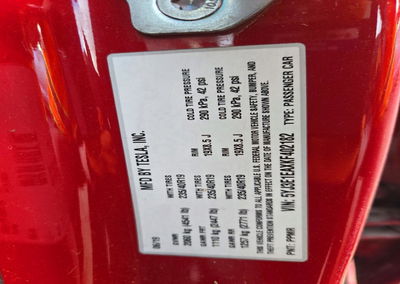 2019 Tesla Model 3, daño Frontal, Copart lote 73364376, foto 12 de 12