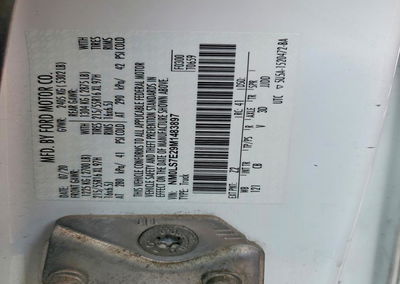 2021 Ford Transit Connect Xl Delivery Van, uszkodzenie: Przód, Copart lot 51850856, zdjęcie 13 z 13