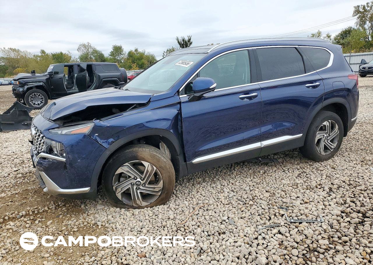 2023 Hyundai Santa Fe Sel Premium, uszkodzenie: Przód, Copart lot 72985936