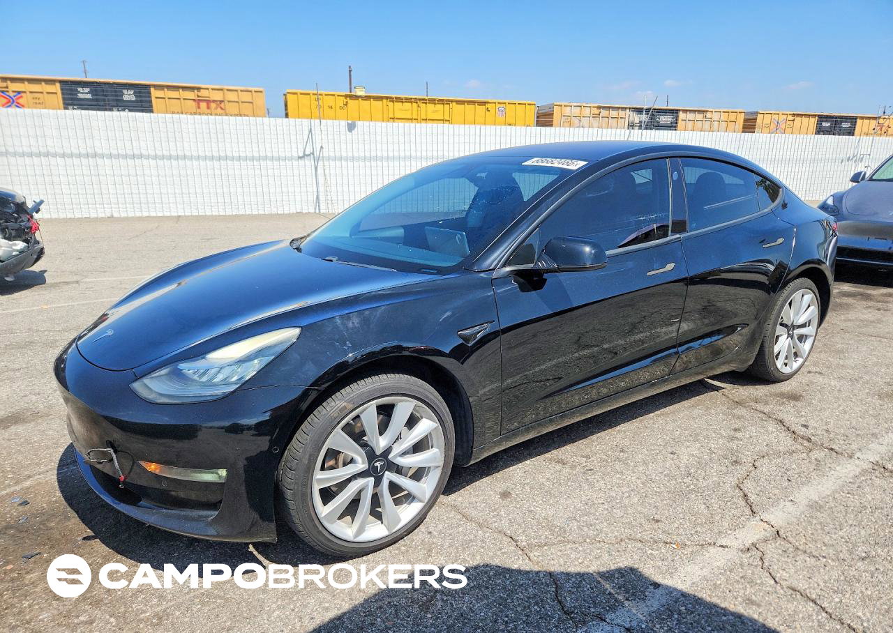 2019 Tesla Model 3, uszkodzenie: Przód, Copart lot 68682466