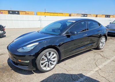 2019 Tesla Model 3, daño Frontal, Copart lote 68682466