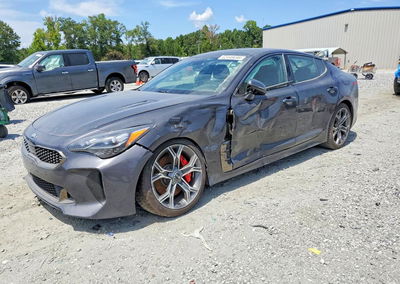 2020 Kia Stinger Gt1, daño Lateral, Copart lote 62448696