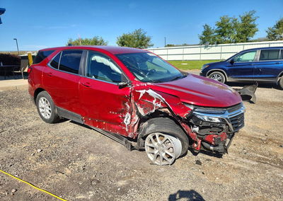 2022 Chevrolet Equinox Lt, Front End damage, Copart lot 71414446, photo 4 of 14