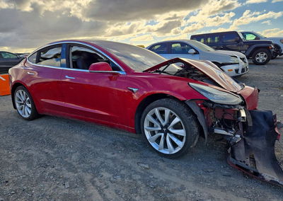 2019 Tesla Model 3, daño Frontal, Copart lote 73364376, foto 4 de 12