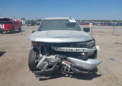 2022 Chevrolet Silverado 1500 Ltd 4wd  Short Bed Custom, Front End damage, Iaai lot 46087641, photo 12 of 16