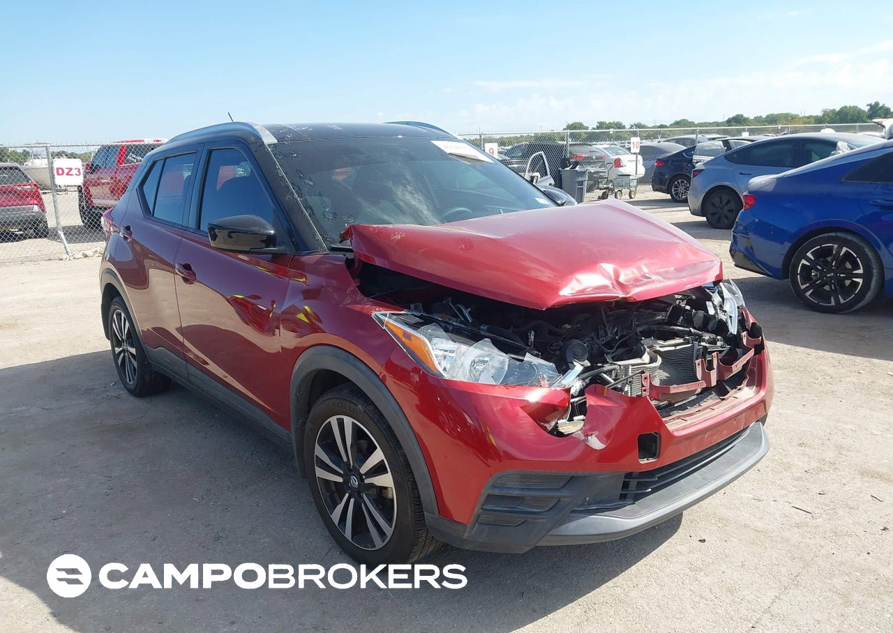 2019 Nissan Kicks Sv, daño Frontal, Iaai lote 46148862