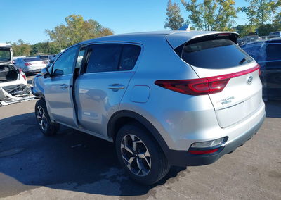 2021 Kia Sportage Lx, Left Front damage, Iaai lot 46182337, photo 3 of 16