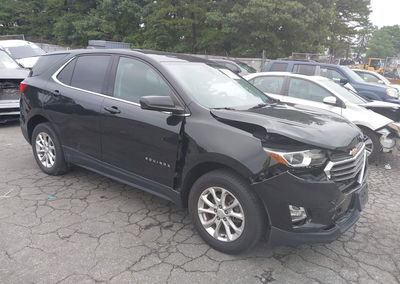 2019 Chevrolet Equinox Lt, Front End damage, Iaai lot 45934546
