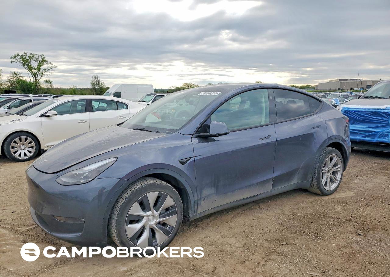 2023 Tesla Model Y, daño Granizo, Copart lote 51338366
