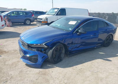 2024 Kia K5 Gt-line, Left Front damage, Iaai lot 46189194, photo 2 of 16