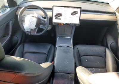 2021 Tesla Model Y, daño Frontal, Copart lote 73542926, foto 8 de 14