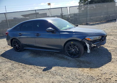 2025 Honda Civic Sport, daño Frontal, Copart lote 66558416, foto 4 de 15