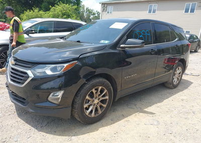 2020 Chevrolet Equinox Awd 2fl, Front End damage, Iaai lot 45520399, photo 2 of 16