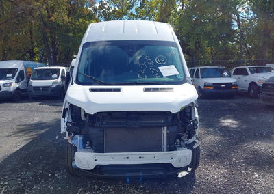 2025 Ford Transit-350 Cargo Van, Left Side damage, Iaai lot 46320638, photo 13 of 17